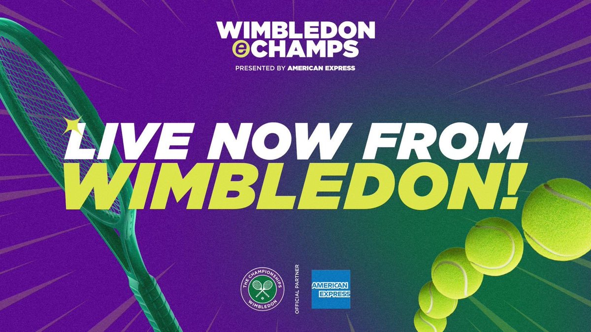 Wimbledon eChamps 2025 Watchalong happening right now at Twitch.tv/shaunagames #ad