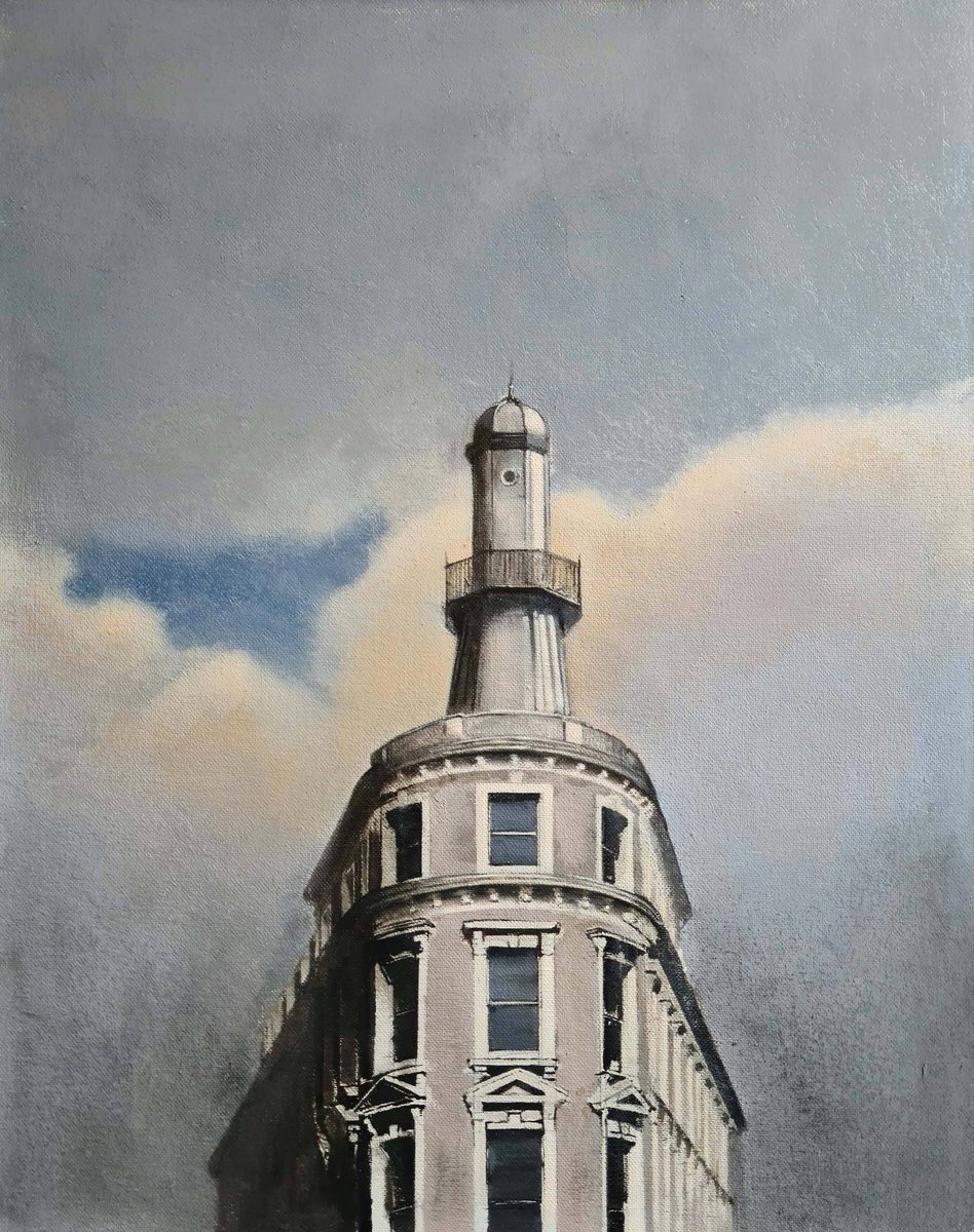 PaintingsLondon's tweet image. 'Kings Cross Lighthouse' by Chris Thompson
instagram.com/cthompson_art