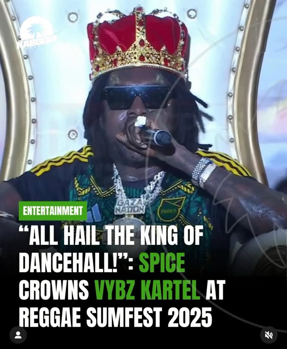 King 👑 #Dancehallcyaastall