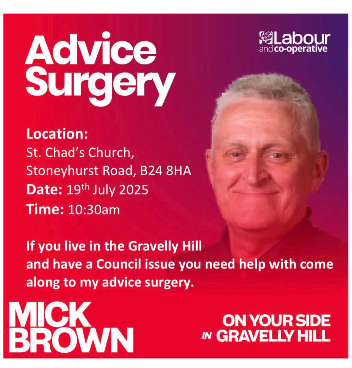 MickBrown3's tweet image. After a busy advice surgery dropped by to see a family concerned about fly tipping in their area, before heading of to a  &quot;Summer&quot; BBQ at the Allotments. 
 #CommunityVoicesMatter