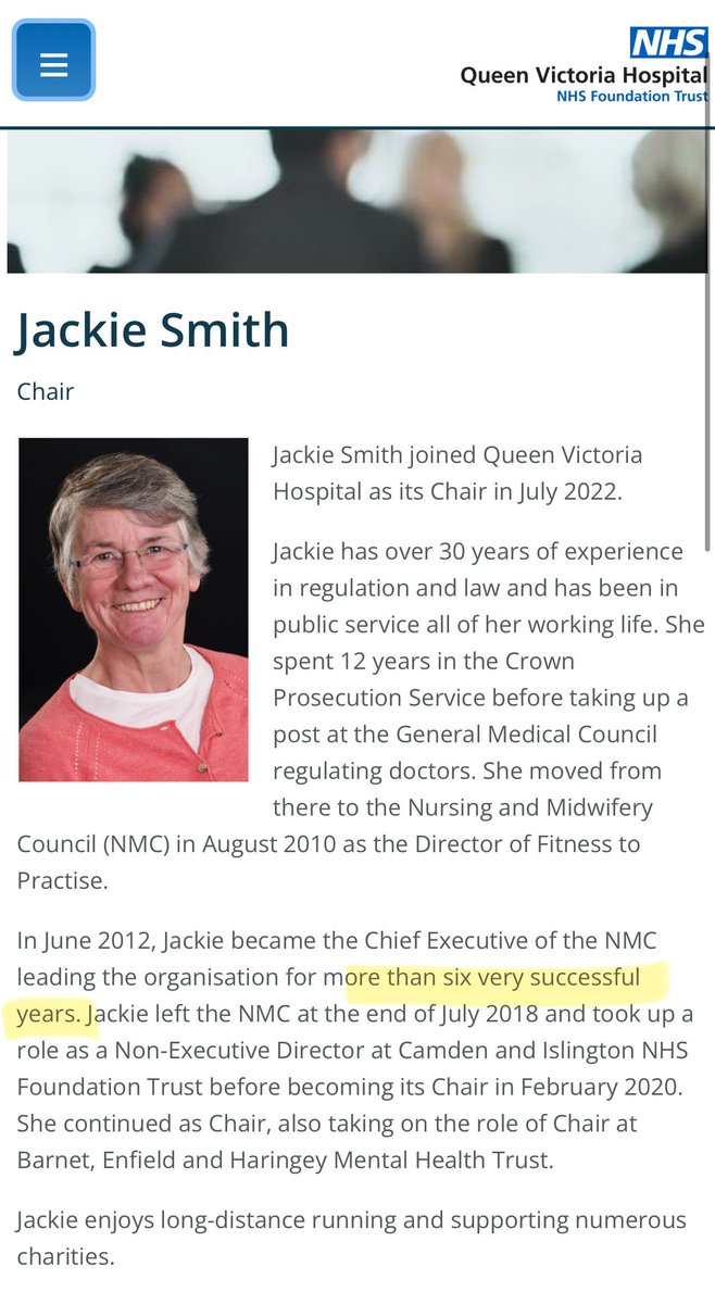 James Titcombe (@jamestitcombe) on Twitter photo Those interested in culture and leadership in our heathcare system should consider the scandal of <a href="/nmcnews/">Nursing and Midwifery Council</a> & it’s former CEO Jackie Smith who resigned in absolute disgrace in 2018 following the publication of a damning report from <a href="/prof_standards/">Professional Standards Authority</a> (incompetence of the NMC was Those interested in culture and leadership in our heathcare system should consider the scandal of <a href="/nmcnews/">Nursing and Midwifery Council</a> & it’s former CEO Jackie Smith who resigned in absolute disgrace in 2018 following the publication of a damning report from <a href="/prof_standards/">Professional Standards Authority</a> (incompetence of the NMC was