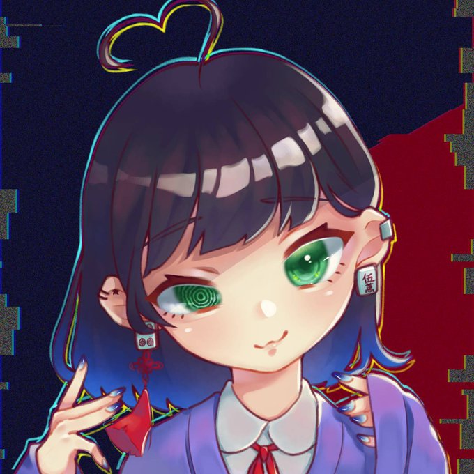 @Addme1126 You're welcome💙
This character represents me!

I like black and blue, so my friend dressed her in a black and blue dress for me🖤💙 