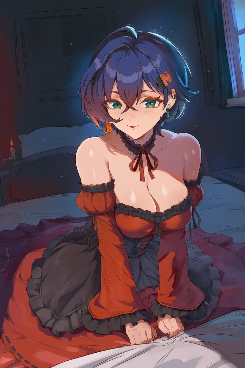 Trying on some new clothes 🖤❤️
#ZenlessZoneZero