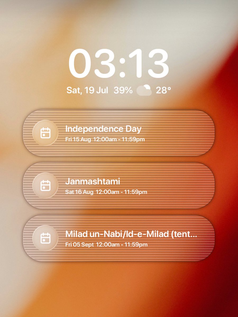 Liquid glass kwgt

🎉 Update 
Added 5 more widgets 

play.google.com/store/apps/det…