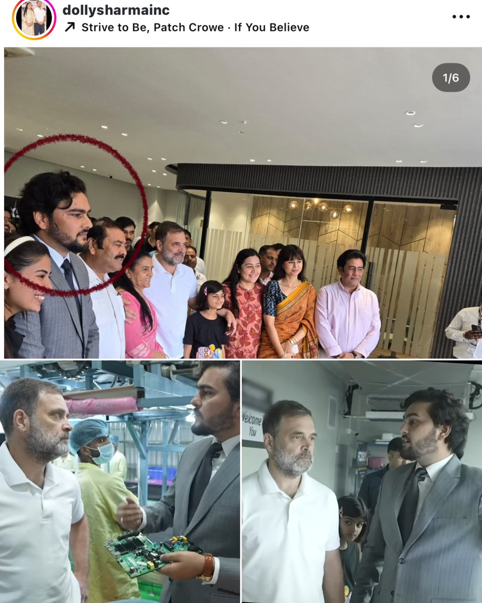 Lala (@fabulasguy) on Twitter photo So <a href="/RahulGandhi/">Rahul Gandhi</a> visited Son of Congress Ghaziabad candidate’s tv manufacturing unit to praise china and trying to make us fool by PR video.😹 So <a href="/RahulGandhi/">Rahul Gandhi</a> visited Son of Congress Ghaziabad candidate’s tv manufacturing unit to praise china and trying to make us fool by PR video.😹