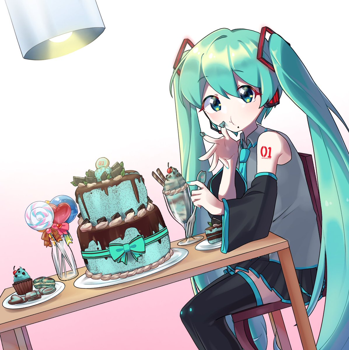 aditor_123456's tweet image. #初音ミク