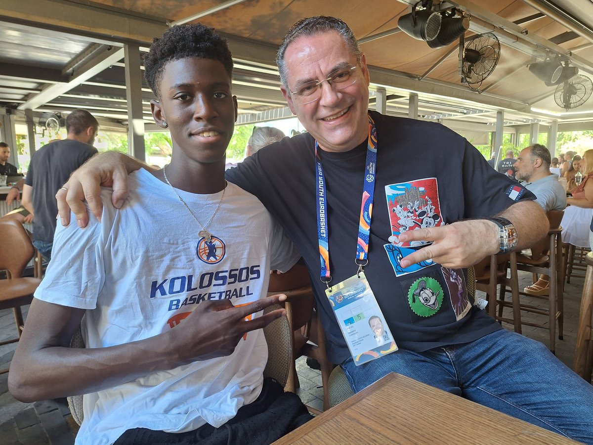 Mε έναν μελλοντικό σταρ!!! Τον Φαλού Εντιαγιέ!!!