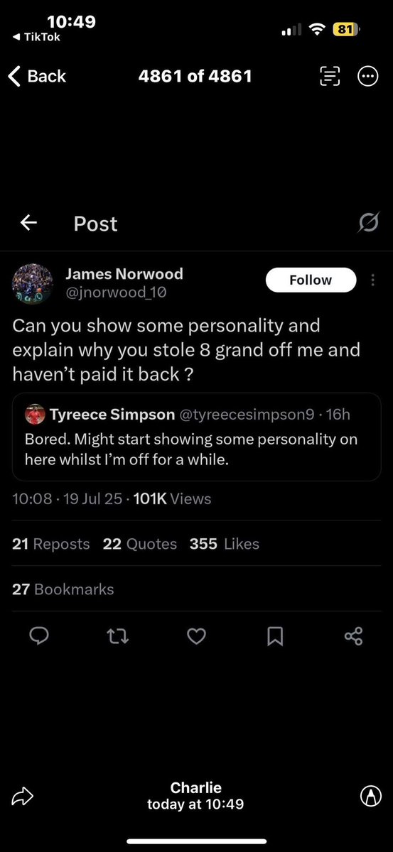 itfc_louis2's tweet image. Nors beefing tyreece simpson on my TL was not on my 2025 bingo list 🤣🤣🤣🤣🤣🤣🤣 #itfc
