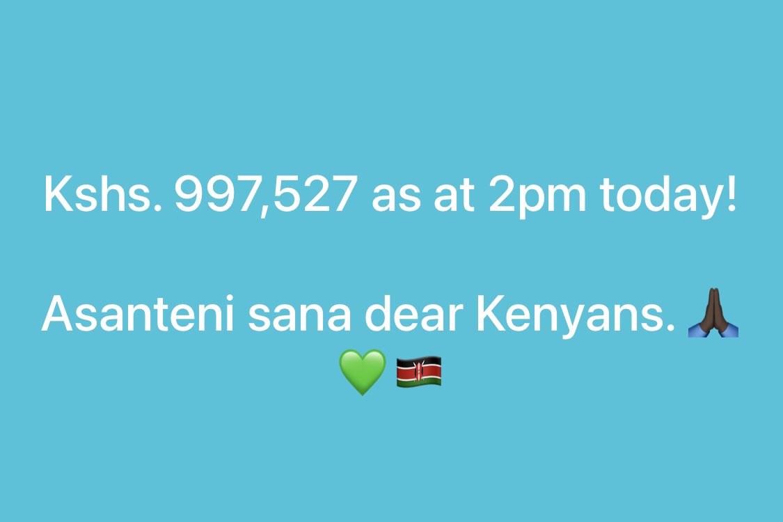 Hon_Njeri_Maina's tweet image. Hello everyone, in regard to the cash-bail for all Gen-Z’s held in our maximum security prisons because they come from underprivileged families, we are ONLY raising funds through:-
1)CASH BAIL TILL- *6658137*
NAME: PHILLIP MURIMI NJUKI
2)MPESA NUMBER (FOR DIASPORA ONLY)…