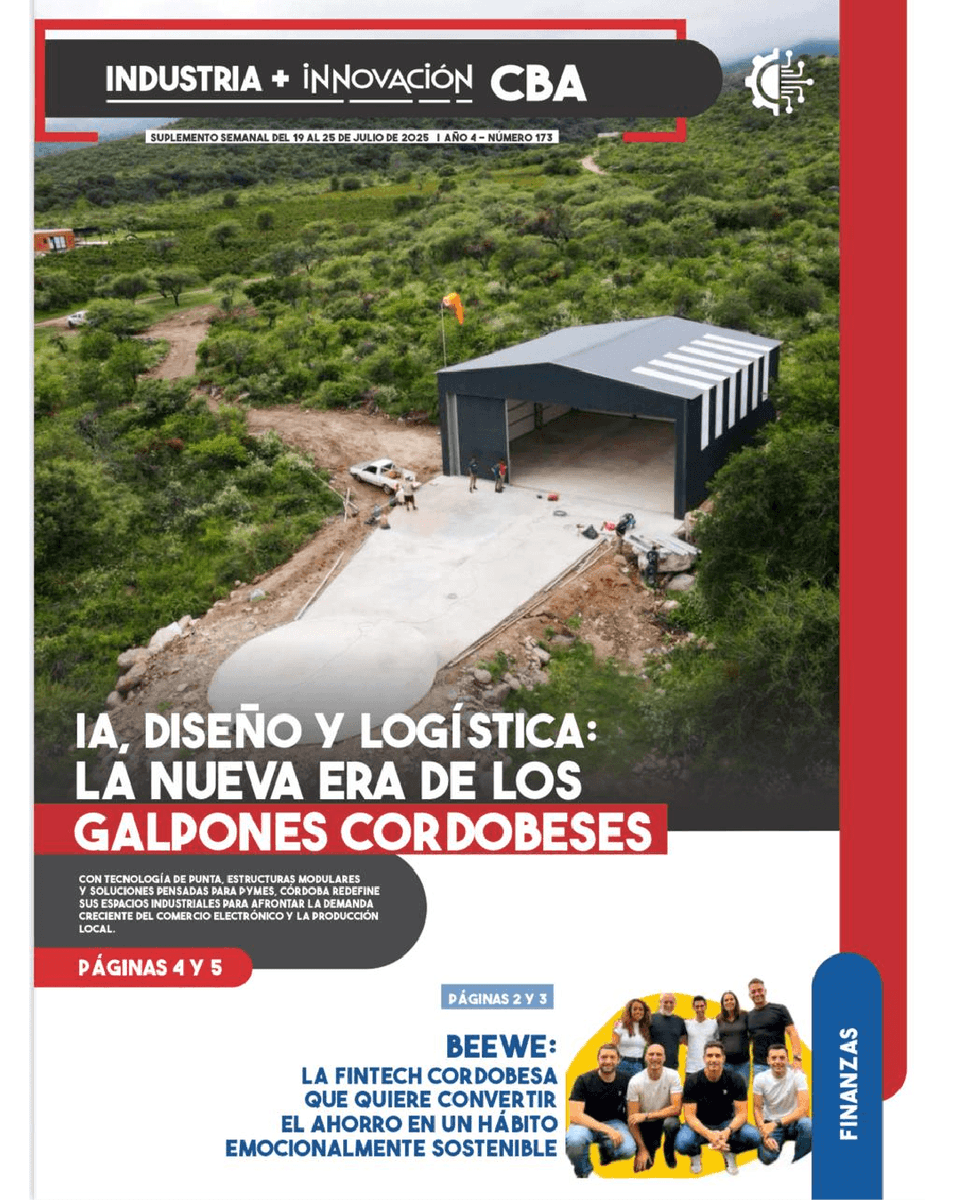 DiarioPuntal's tweet photo. ✅ Compartimos la TAPA de #DiarioPuntal de este sábado 19 de julio.
🏭 Recordá que, como cada sábado, viene con el #Suple de #Industria + #Innovación, un suplemento que hace foco en uno de los sectores productivos más relevantes de la provincia. https://t.co/iarlG27Uso
