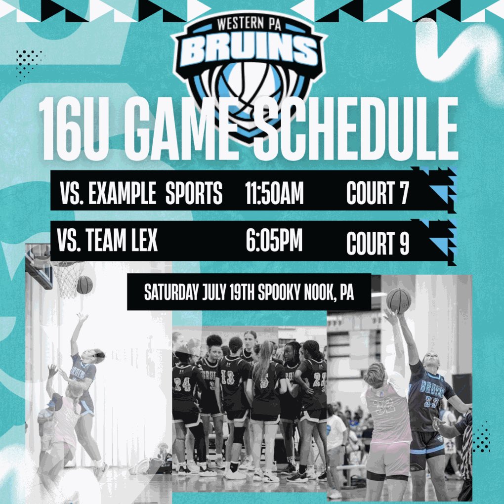 🚨🚨DAY ✌️ Schedule <a href="/UANextGHoops/">Girls UAA</a> Finals 🚨🚨
<a href="/WPABruinsAAU/">WPABruinsAAU</a> <a href="/Coach_Woj/">Rachel Wojdowski</a>