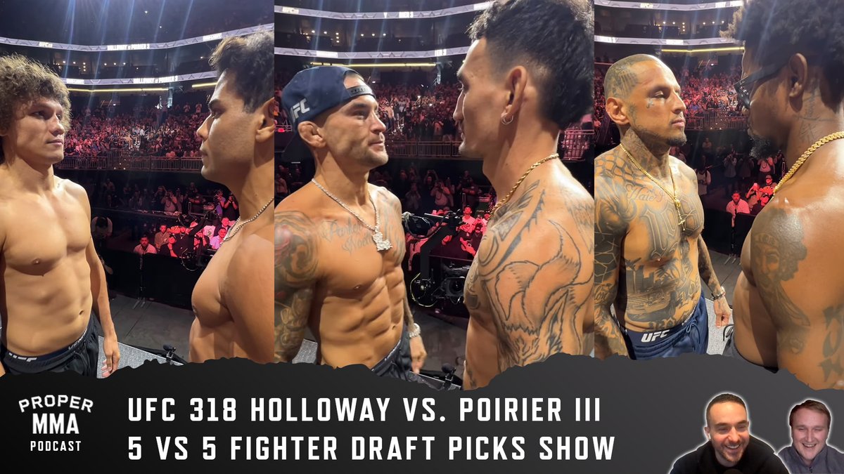 UFC 318 Draft Picks | Holloway vs. Poirier III

youtu.be/j7w2NQcu-vQ