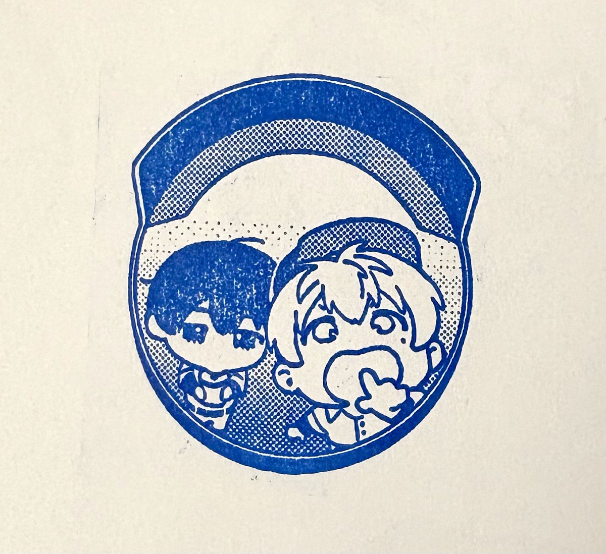 999993nine's tweet image. 做了印章😋