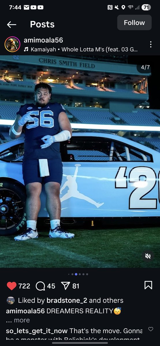 The Carolina Family (@theuncfamily) on Twitter photo Go check out the future DL Carolina football β's - <a href="/AmiMoala56/">VILIAMI MOALA</a> Instagram #CarolinaFamily! Check him out in the coldest jerseys in the game from his visit to #ChapelHill!
Link below π
instagram.com/p/DMRTzjAMJmF/β¦ Go check out the future DL Carolina football β's - <a href="/AmiMoala56/">VILIAMI MOALA</a> Instagram #CarolinaFamily! Check him out in the coldest jerseys in the game from his visit to #ChapelHill!
Link below π
instagram.com/p/DMRTzjAMJmF/β¦