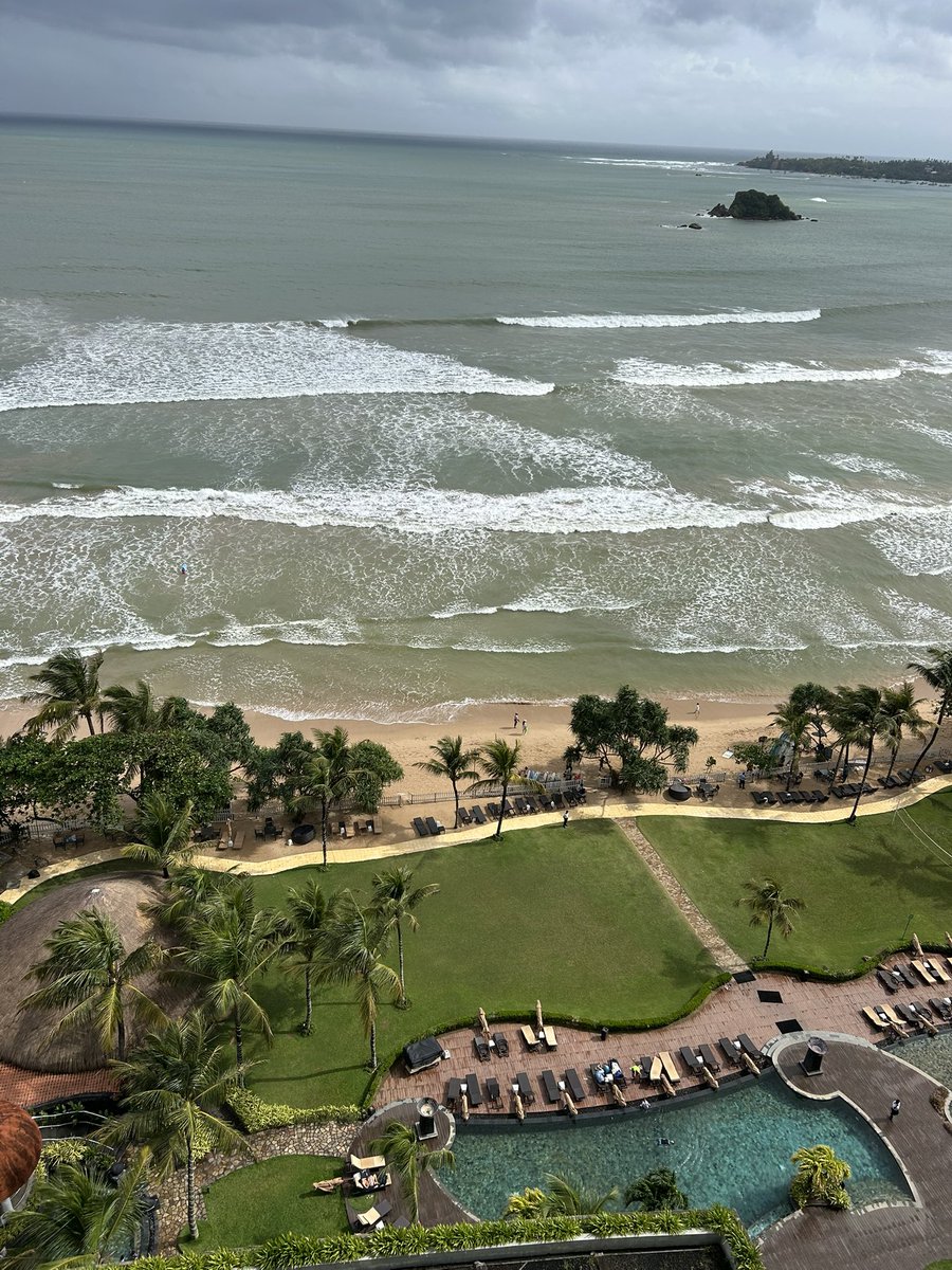 This ain’t the West Indies. This is Sri Lanka’s south coast.