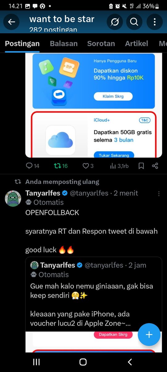 DearCuwwitayy's tweet photo. @tanyarlfes donee min, noticee akk minn https://t.co/Qj9qRJjVUo