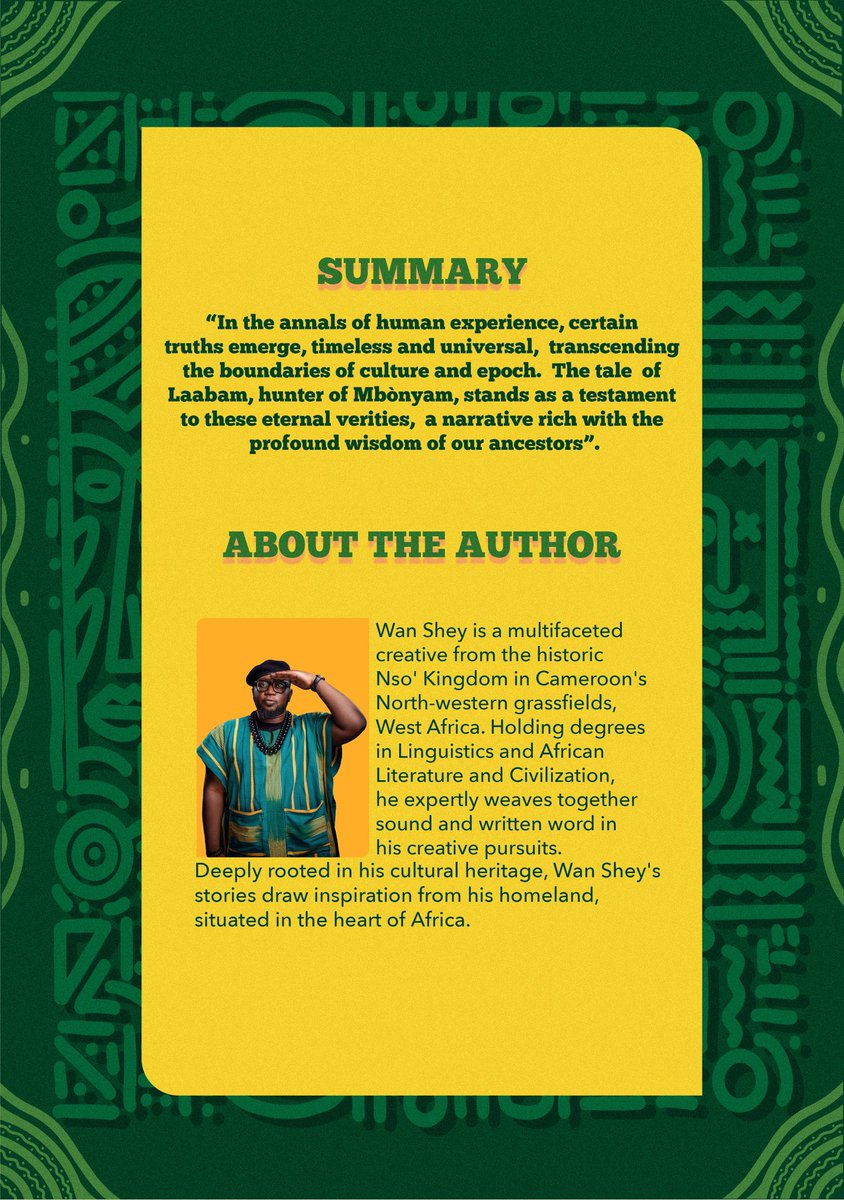 Hello Tribesmen,

TODAY IS THE DAY!

Our book launch happens as from 1pm to 3pm this afternoon. 

Location : Jolly Life Bookstore (Opposite Total Jouvence, Yaounde)

Let us meet and savour authentic African stories.