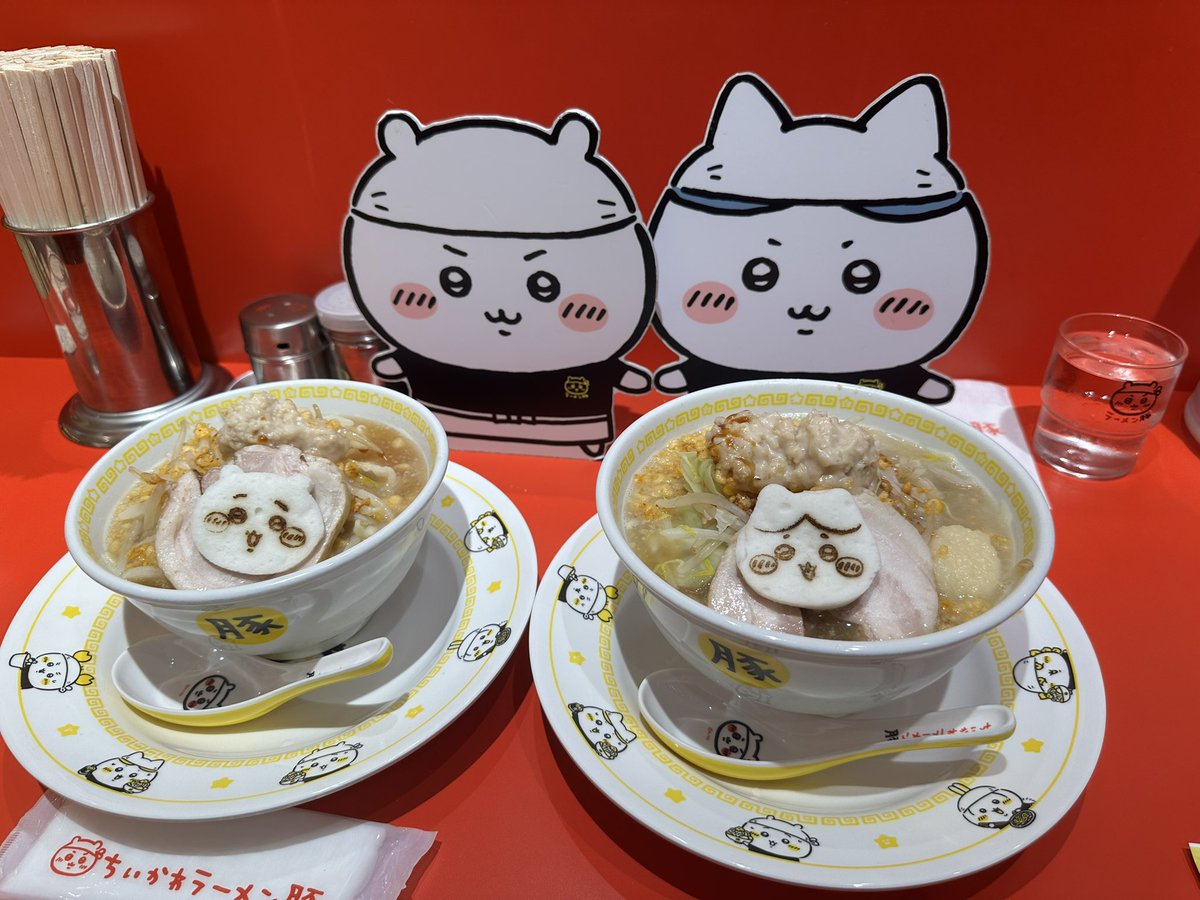 ちいかわラーメン豚行った