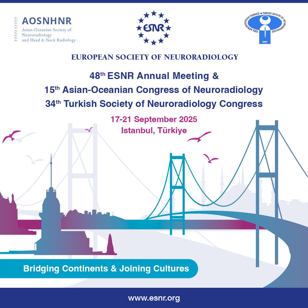 ESNRad's tweet image. ESNR Annual Meeting: secure your place now!
Early bird deadline will expire in three days.
#Neurorad #ThisIsESNR #ESNR25
buff.ly/BtxDRrZ