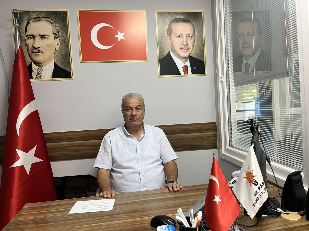 Ümraniyemiz İçin;
Bugün AK Parti İlçe Başkanlığımızda Nöbetçimiz:
İlçe Yönetim Kurulu Üyemiz  
Sn.Salih Akpınar
İlçe Nöbet Saatimiz: 10:00-17:00⏱️

Soru, görüş ve önerileriniz için:
📞0 216 344 57 52
 
#SevdamızÜmraniye