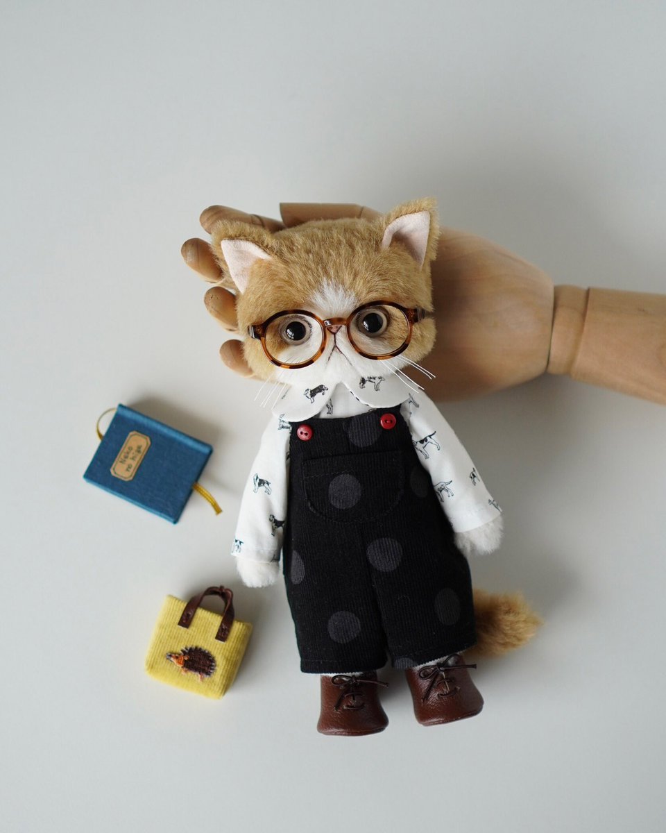 .
今日は涼しい図書館へ行くよ〜📚🐥

こちらの子はとあるイベントに出展予定の子です🐾😊