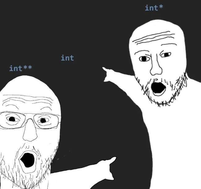 tagir_valeev's tweet image. Да ёлки-палки, и здесь двойные указатели.