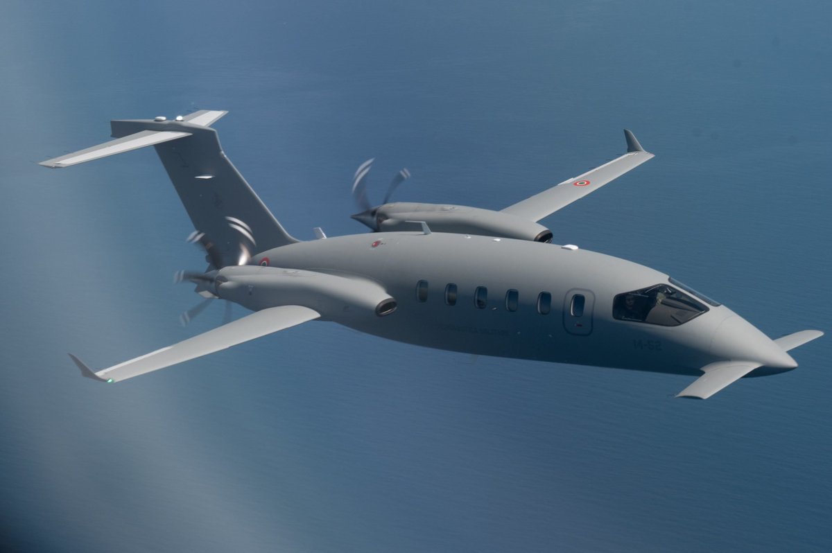 CiroNappi6's tweet image. Brand new Piaggio P180 Evo+ started its duty with Italian Air Force for multicrew Combat Support aircrafts training. P180 Evo+ is equipped with upgraded avionics new landing gear equipped with cutting-edge anti-skid braking and guidance systems.
The fastest turboprop in the world