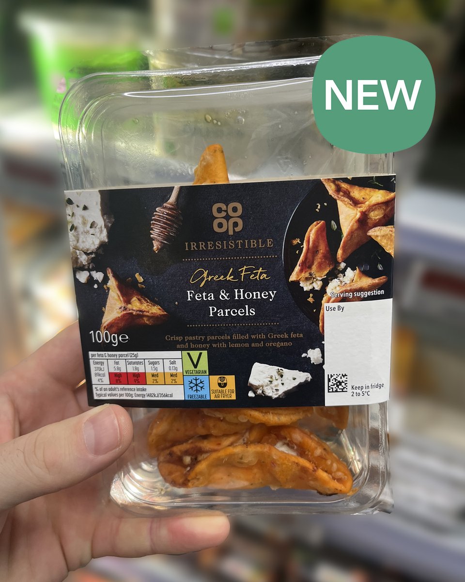 These Irresistible Feta &amp; Honey Parcels from <a href="/coopuk/">Co-op</a> will be going in my picnic basket 😋 Get yours in-store or online: coop.uk/3THtAvs