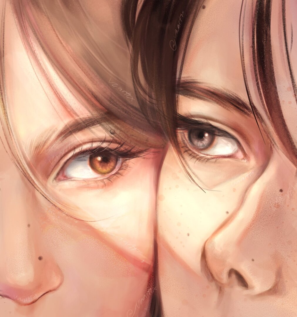 the look of love art! ⁠[⁠ᓀ⁠˵⁠▾⁠˵⁠ᓂ⁠]♡ Anw ada yg mw berkawan? But kinda selective
