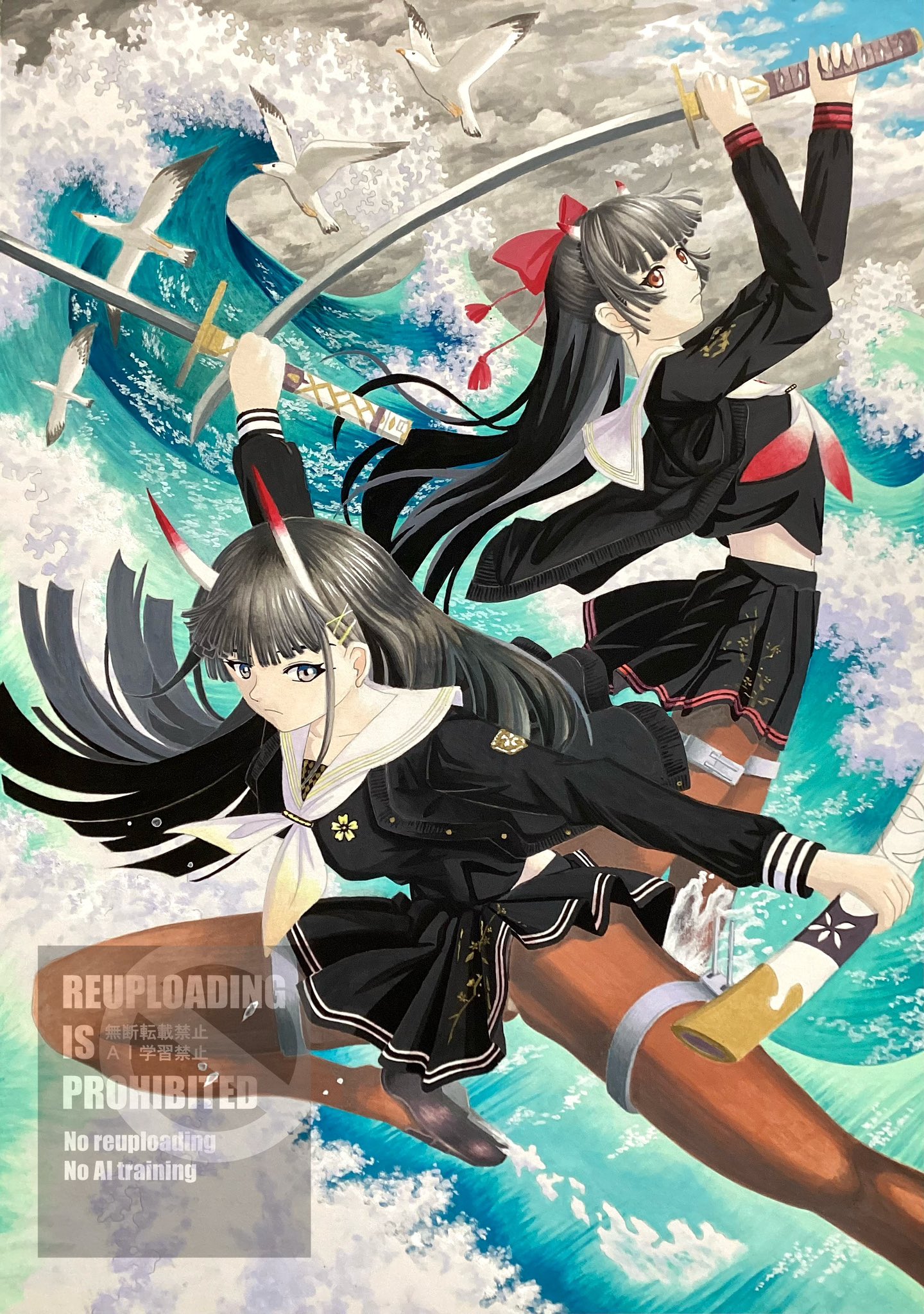 鶴　絵 艦これ 富士スピードウェイ CraneGarden 翔鶴 アクリルボード