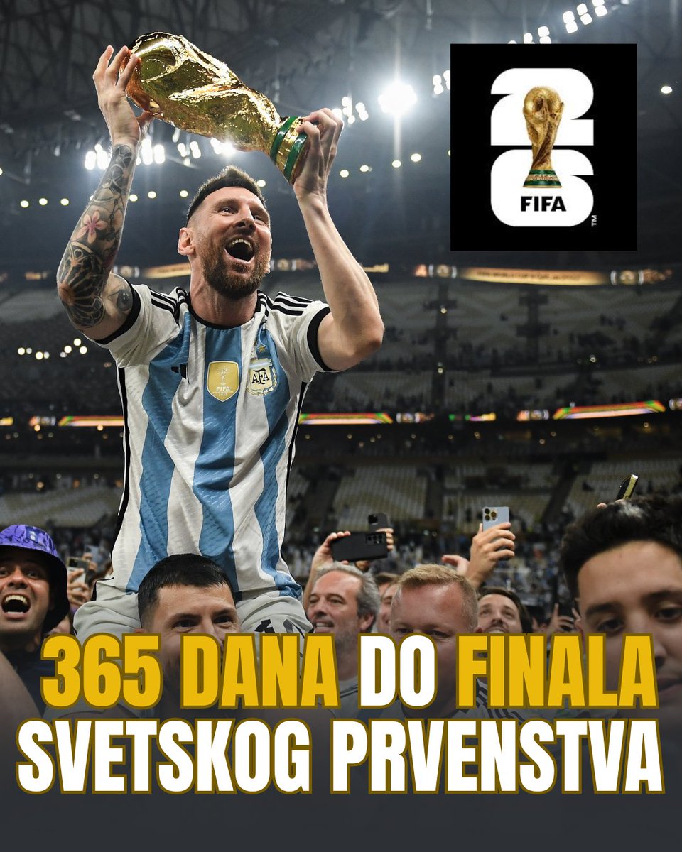 Danas je tačno 365 dana do finala Svetskog prvenstva u fudbalu na stadionu MetLIfe u New Jersey-u.
