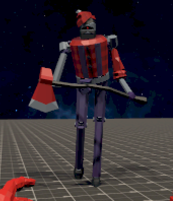 dotflare3's tweet image. now who went ahead and pissed off the local lumberjack?!?