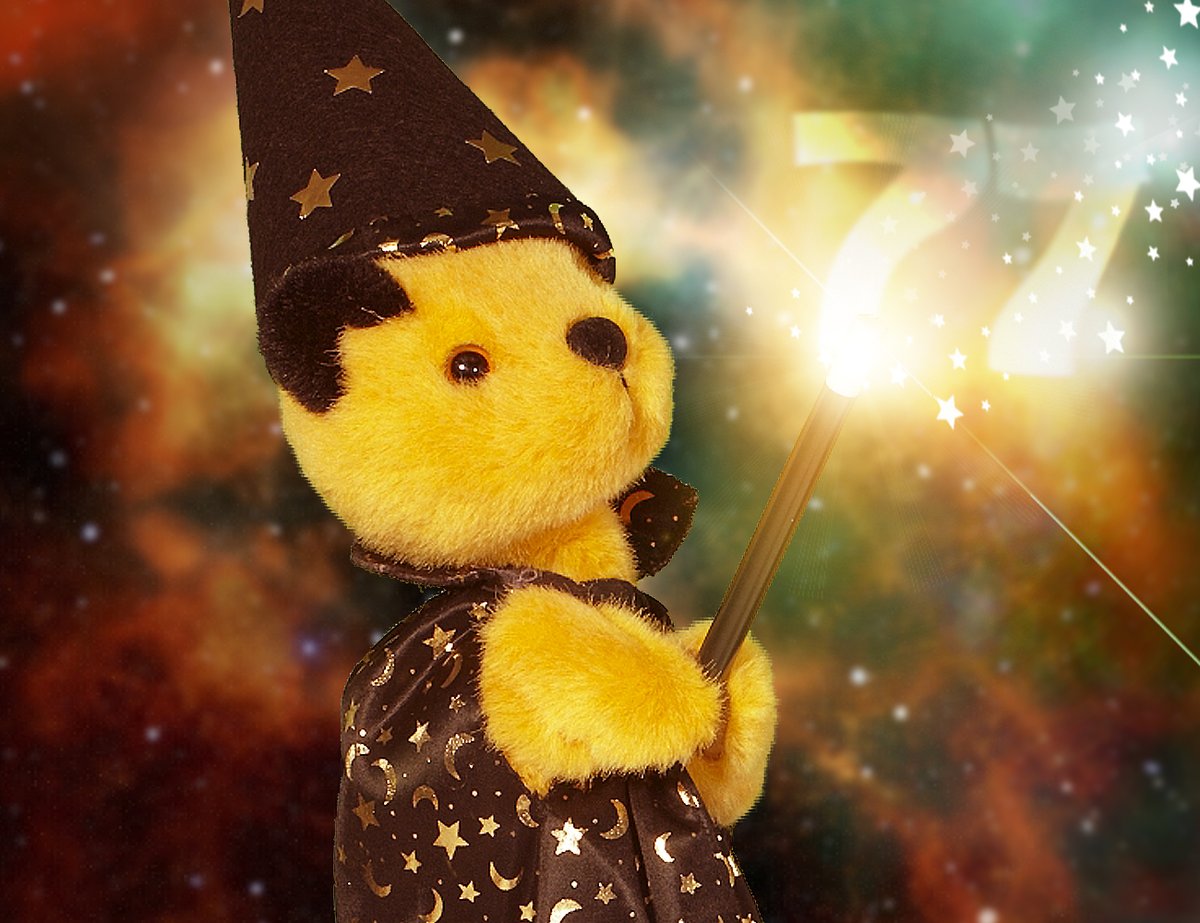 Whisper it! Happy 77th birthday, Sooty ✨