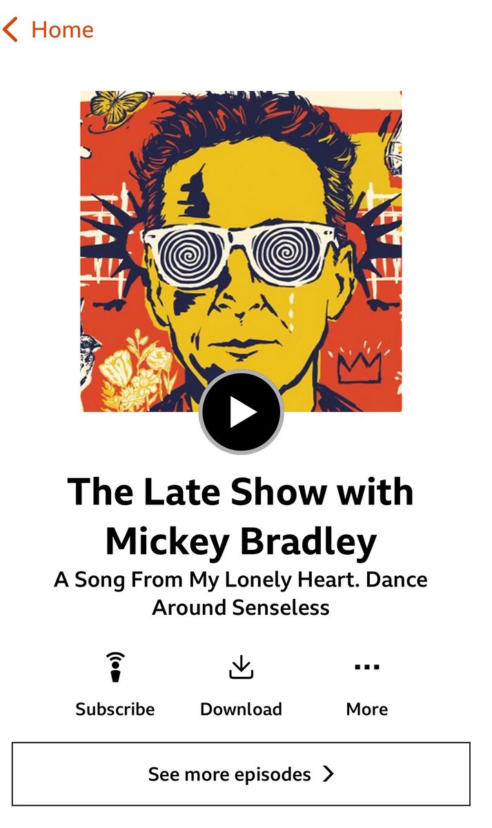 mrjimBob's tweet image. A Song By Me at 0:33:00 on the Mickey Bradley Late Show. But listen to the whole programme. it’s always great. bbc.co.uk/sounds/play/m0…