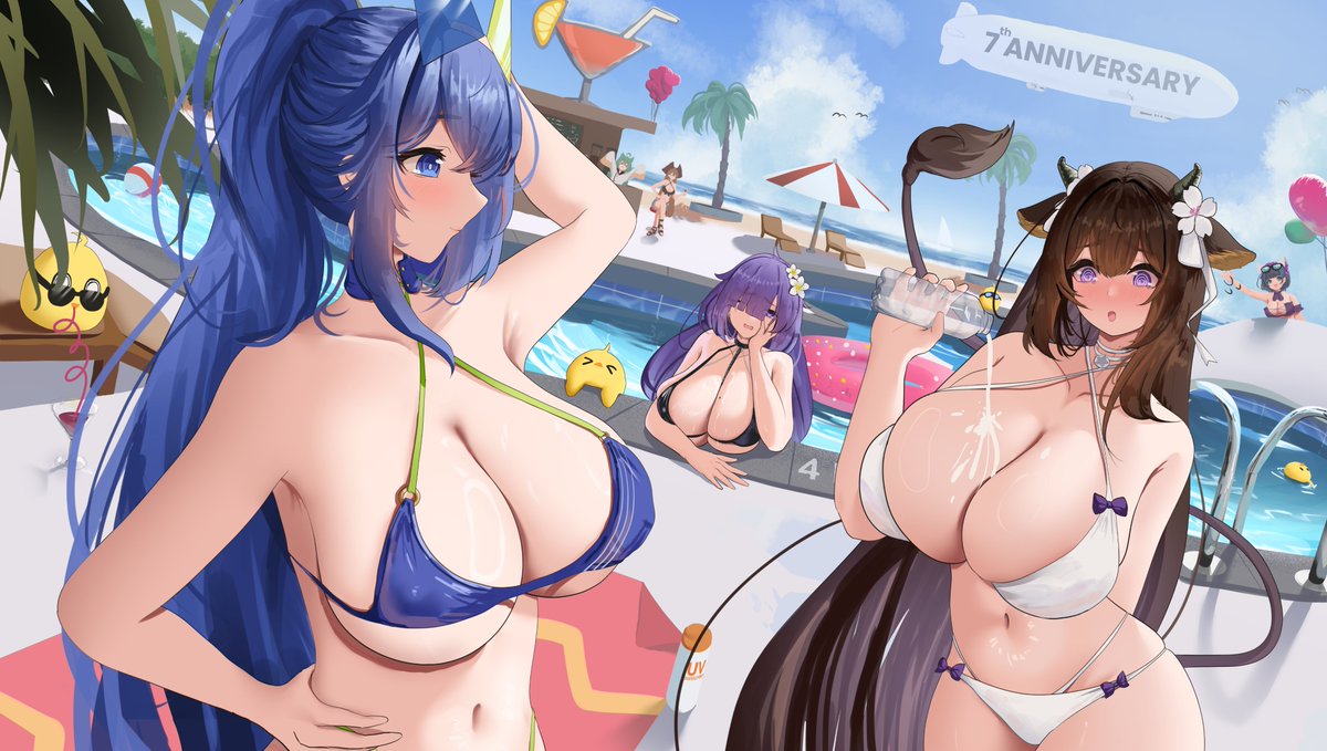 RiFlech🐦 | J-23 @ CFXX (@reefley) on Twitter photo Your Summer Vacation!
#AzurLane7thAnniv #AzurLane #アズールレーン Your Summer Vacation!
#AzurLane7thAnniv #AzurLane #アズールレーン