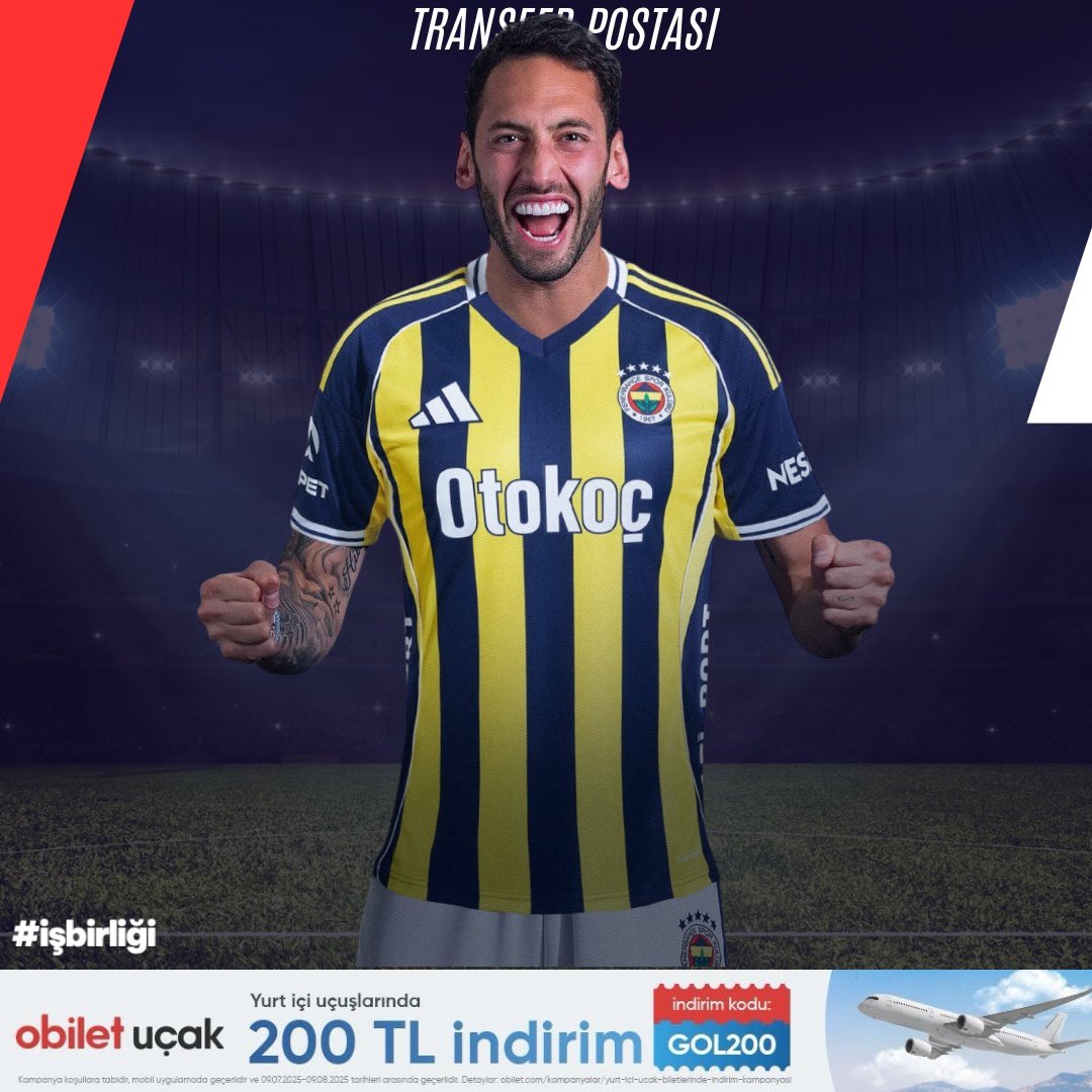 🔥 SON DAKİKA

🟡🔵 Fenerbahçe, Hakan Çalhanoğlu için Inter'e bonuslarla birlikte 20 M € teklif etmeye hazırlanıyor!
(🔗Pasquale Guarro)

🧑🏻Yaş: 31                          🏟 610 Maç
🇹🇷Uyruk: Türkiye            ⚽ 132 Gol
🛡Mevki: Ortasaha        🎯 133 Asist