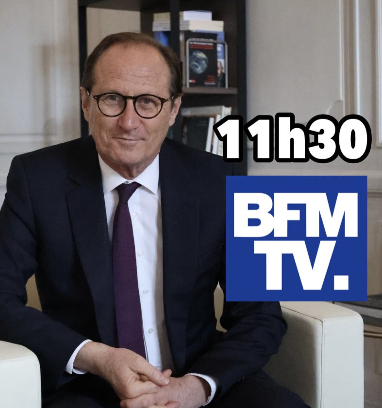 bruno_fuchs's tweet image. 🚨 Rendez-vous tout à l’heure, à 11h30, sur @BFMTV pour revenir sur les orientations budgétaires formulées par @bayrou
#France #dettepublique #budget #economie #parlment #Bayrou