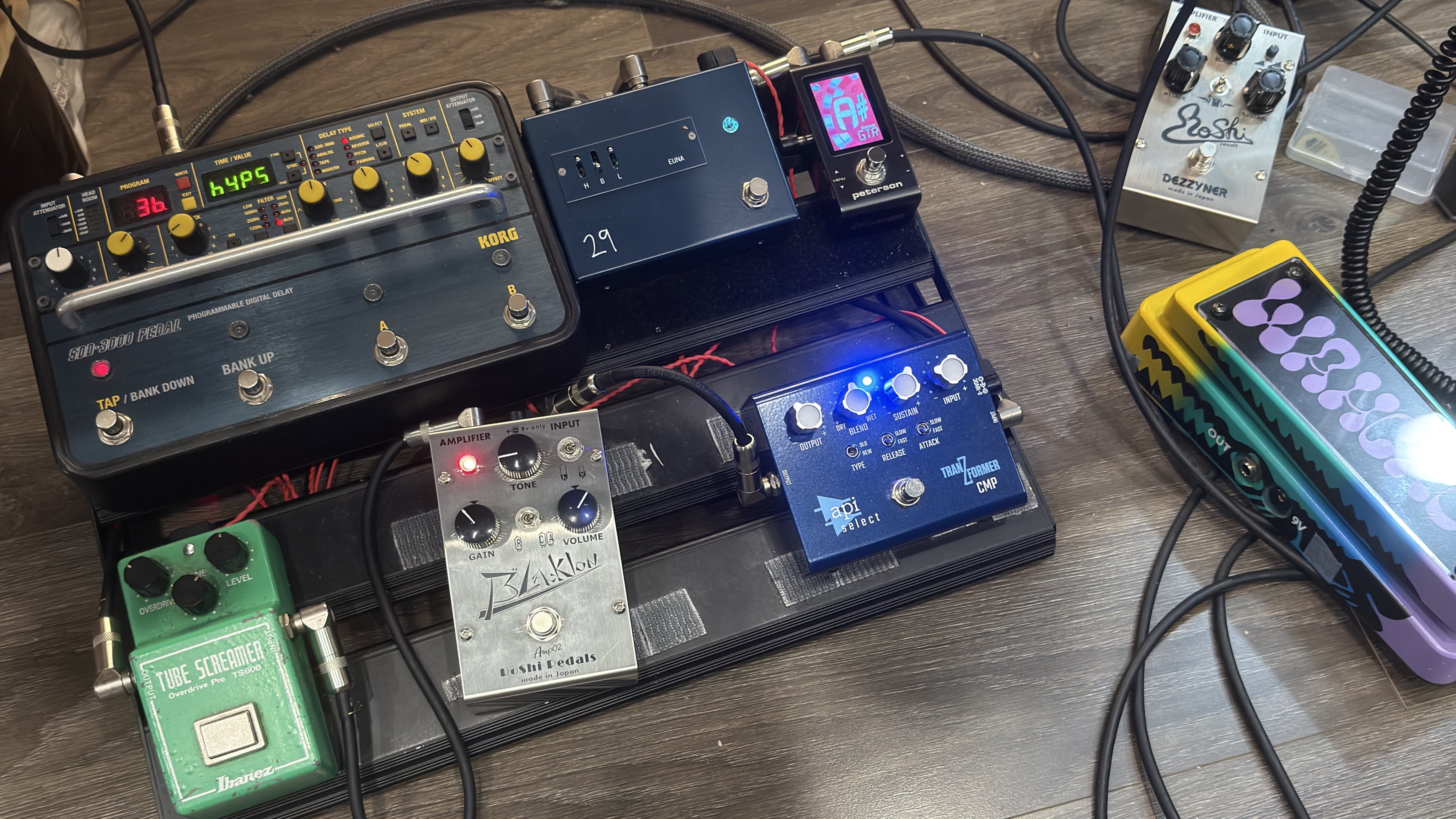 Roshi Pedals Blacklon フェンダーブラックフェイス RoShi Pedals Blacklon【ブラックフェイス系オーバードライブ