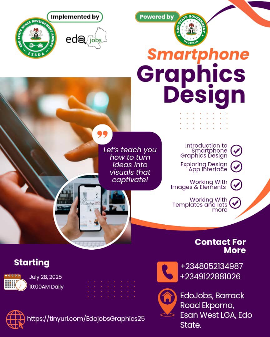 Edo State Skills Development Agency tweet media