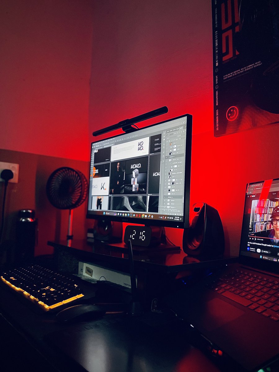 _SAMMYARTS's tweet image. I can't even lie....I am insanely proud of my workspace fr!🔥✨