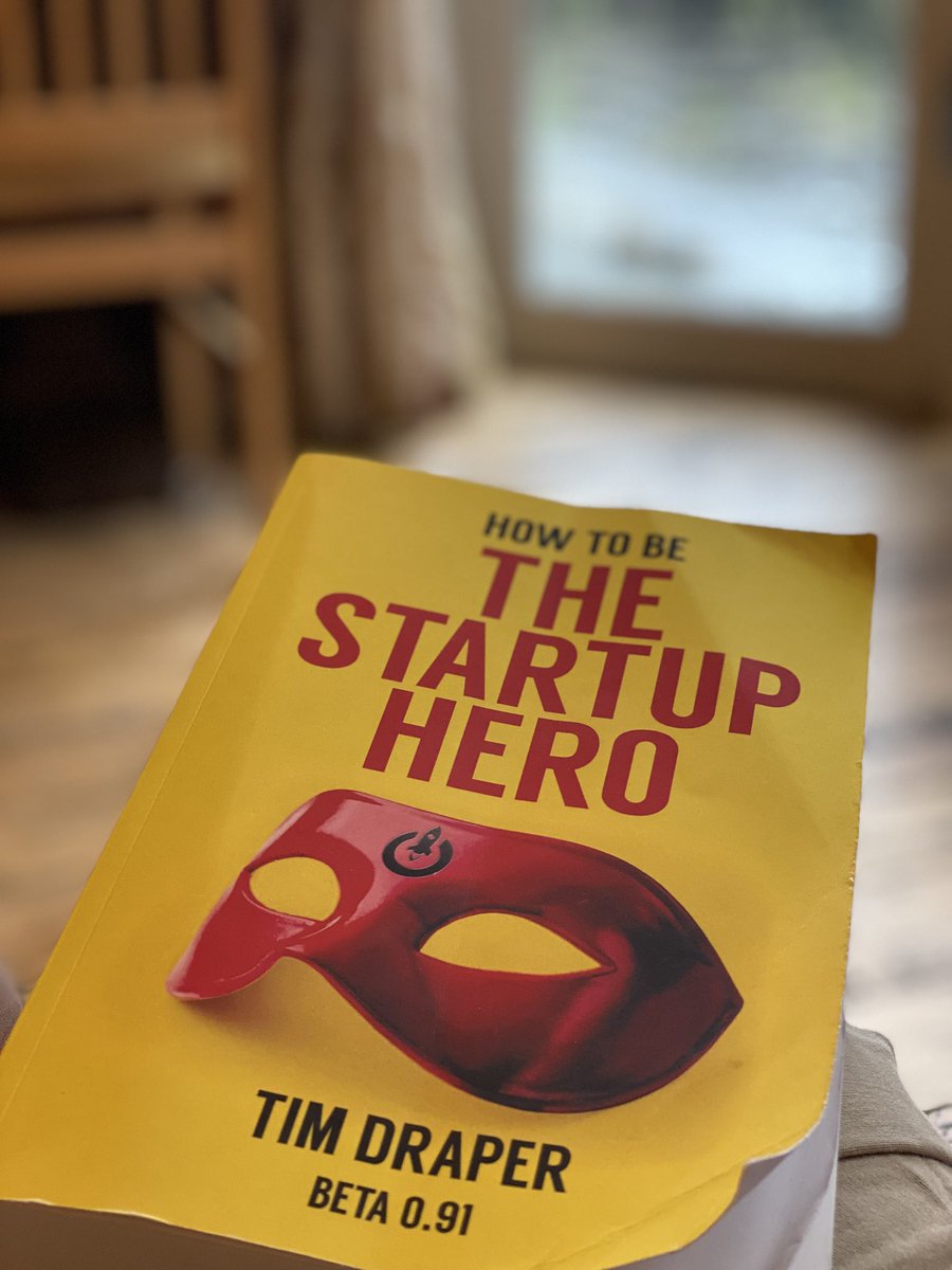_MichaelCoppola's tweet image. Just finished The Startup Hero by @TimDraper .
Bold, unconventional, and packed with real advice for future founders.
If you’re thinking about starting something—read this. 💥📘

#startups #entrepreneurship #TimDraper #founderlife
