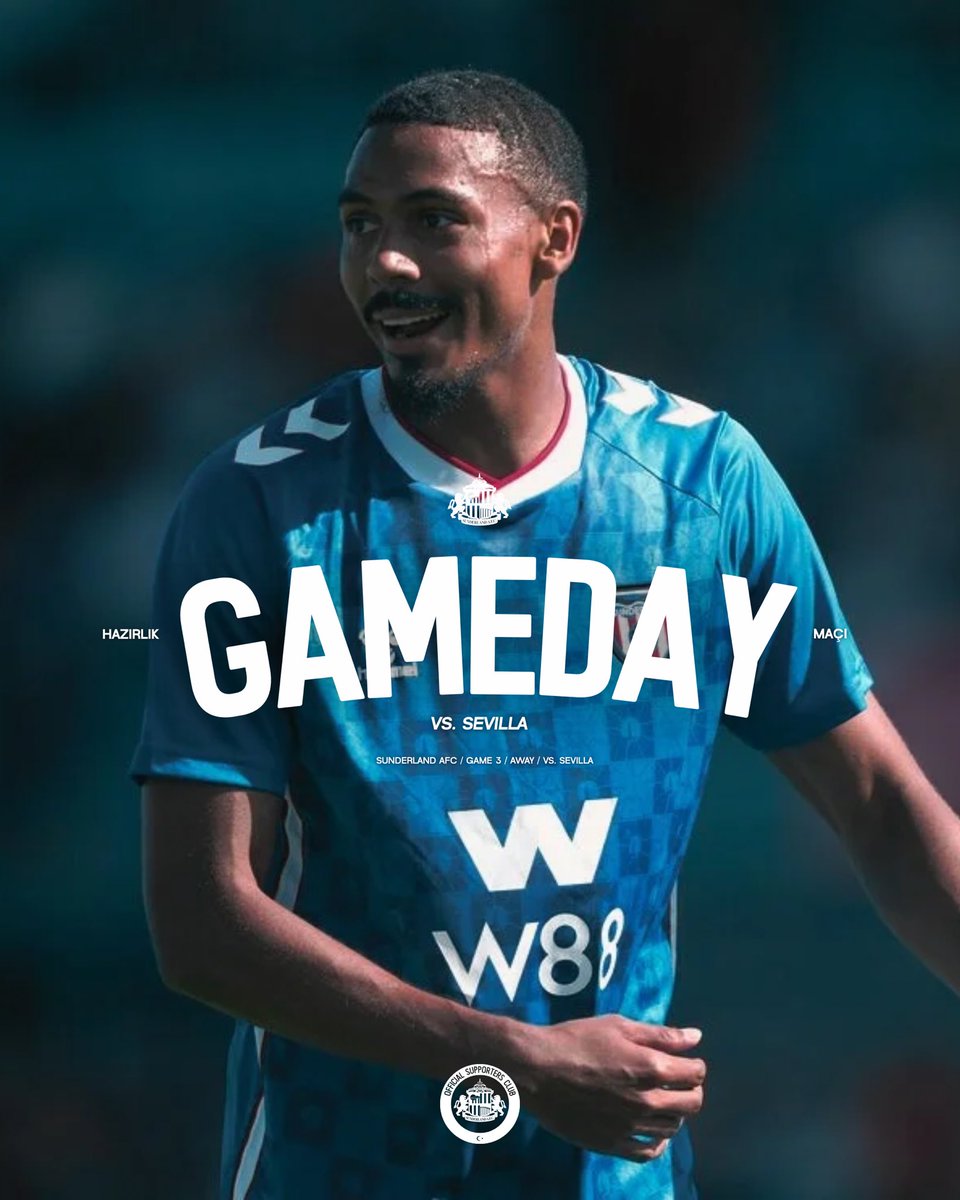 ❤🤍 MAÇ GÜNÜ

🆚 Sevilla FC
🏆 Hazırlık Maçı
🏟 Estádio Algarve
⏰ 🏴󠁧󠁢󠁥󠁮󠁧󠁿 8PM / 🇹🇷 22.00
📺 SAFCTV

#SAFC