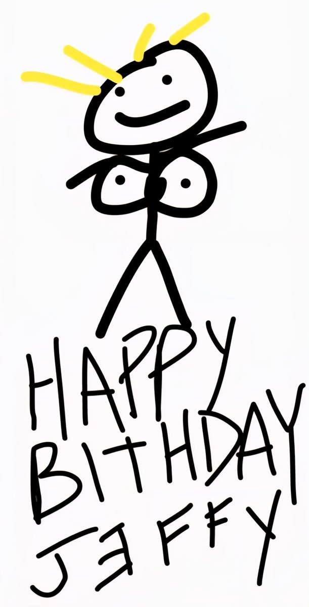 That birthday card definitely looked like this right?