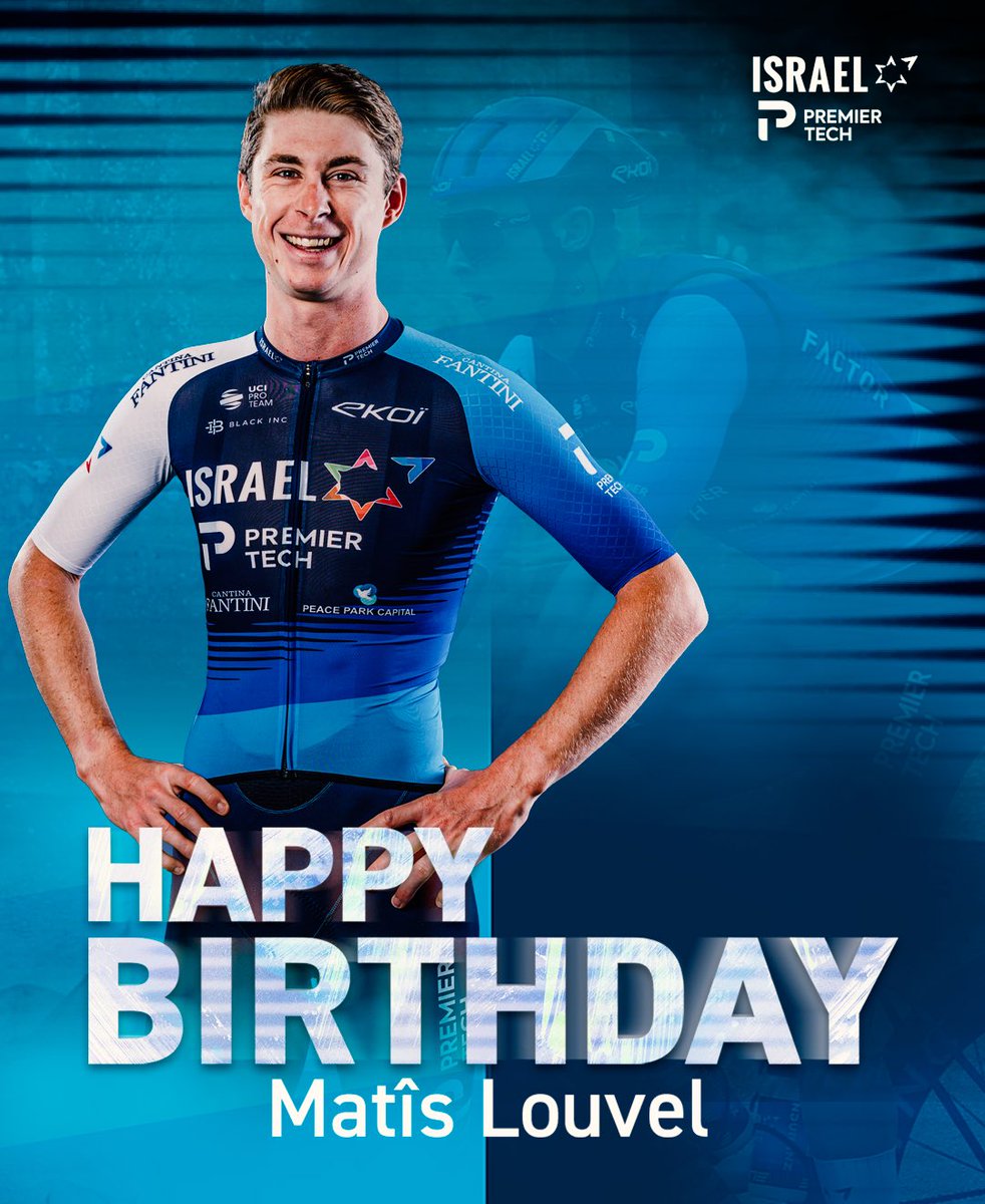Israel – Premier Tech (@israelpremtech) on Twitter photo Joyeux Anniversaire <a href="/LouvelMatis/">Matis Louvel</a> 🎂
Some birthdays are more memorable than others: today the Frenchman will be climbing the Tourmalet, Aspin, Peyresourde, and Superbagnères at <a href="/LeTour/">Tour de France™</a>!
🇫🇷 #TDF2025 #YallaIPT #FactorRacing Joyeux Anniversaire <a href="/LouvelMatis/">Matis Louvel</a> 🎂
Some birthdays are more memorable than others: today the Frenchman will be climbing the Tourmalet, Aspin, Peyresourde, and Superbagnères at <a href="/LeTour/">Tour de France™</a>!
🇫🇷 #TDF2025 #YallaIPT #FactorRacing