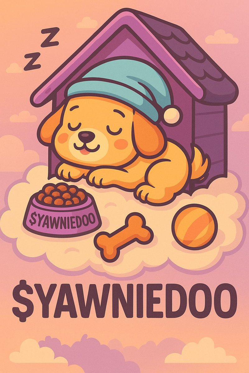 BENARD1427105's tweet photo. I just joined the $YAWNIE pre-launch wave and it’s giving early energy.🔥💪
Telegram bot is alive, culture’s forming, and the real ones are catching it early.
Don’t say I didn’t tell you 😈
🐾 @YawnieDoo
#YawnieDoo #Memecoin #PreLaunchAlpha https://t.co/HzYaDngBm9