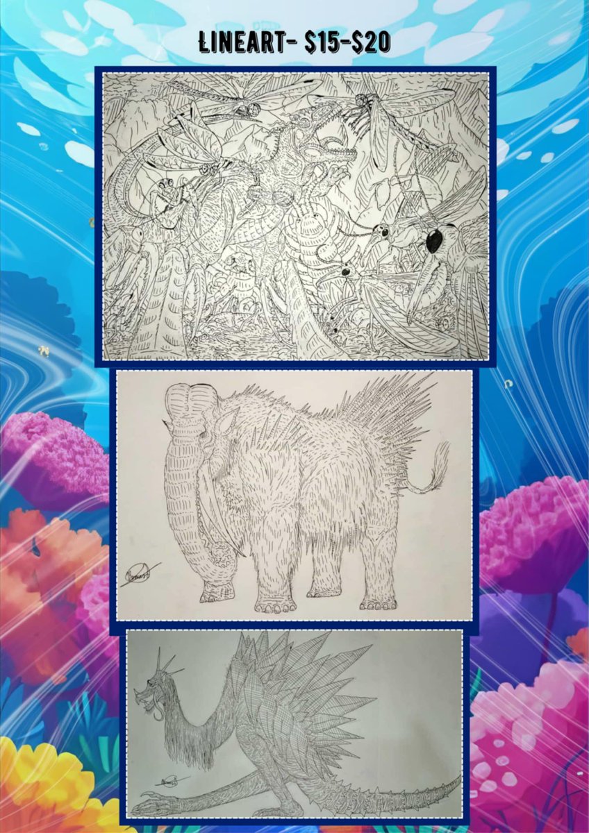 john_bernasol's tweet image. New Commission sheet!! And a digital art commission in collaboration with my Girlfriend!! Dm me if y'all are interested :3)