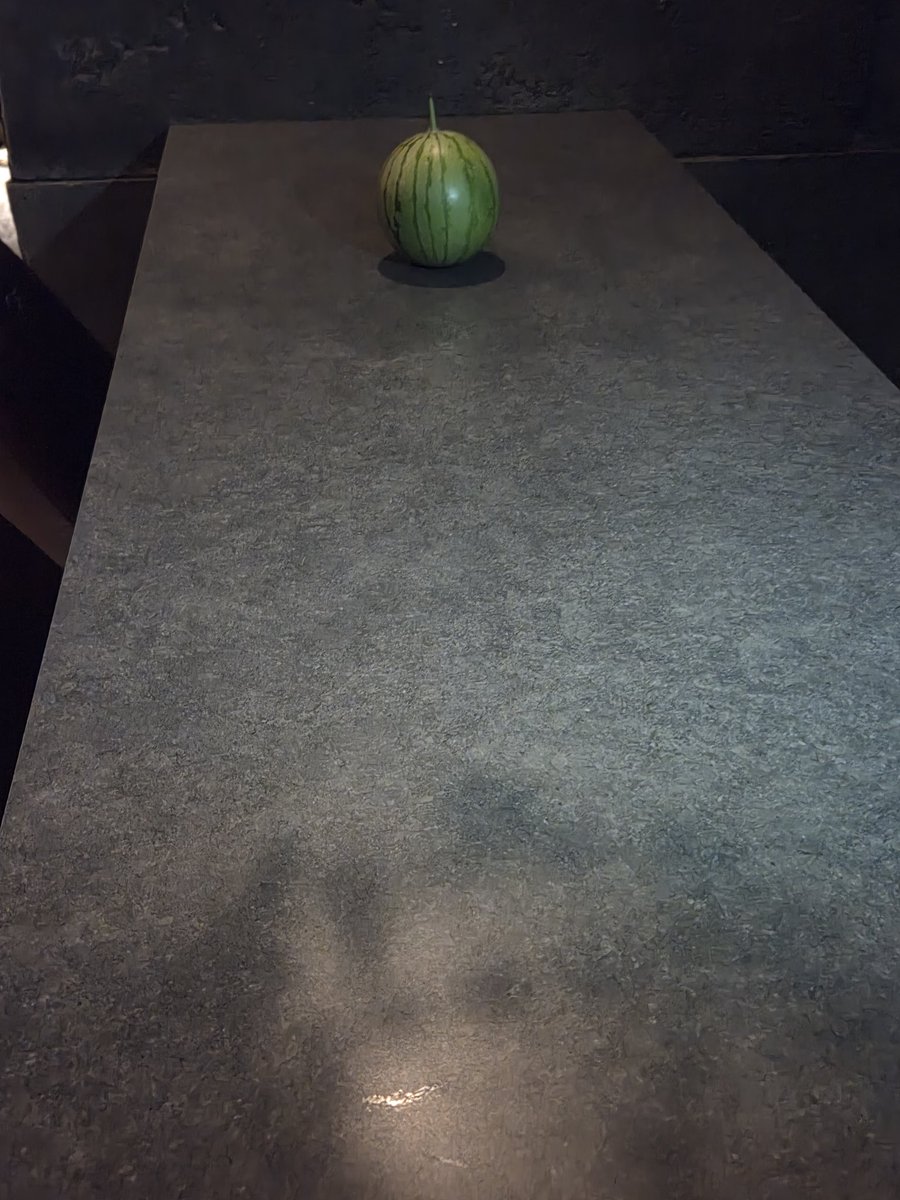 ega__suki55's tweet image. 今朝収穫したスイカ(３個目)お披露目

#マインドエスケープ