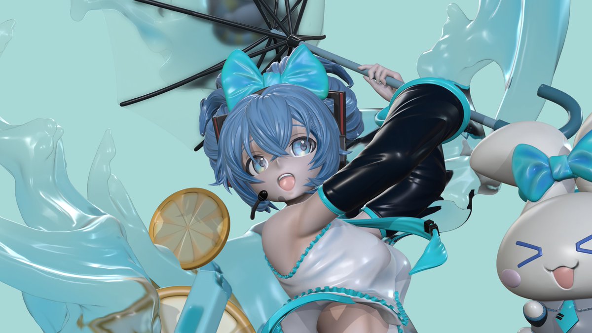 Hyeoncheol80846's tweet image. 하츠네미쿠 시나모롤 연습작 입니다.
#HatsuneMiku