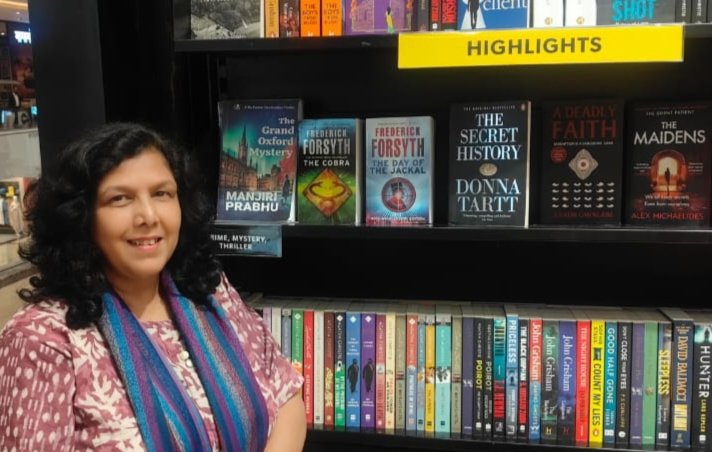 Dr. Manjiri Prabhu (@manjiriprabhu) on Twitter photo 'Delighted to find ' The Grand Oxford Mystery' my #destinationthriller based in Oxford University, highlighted in the Mystery and Crime section at <a href="/crossword_book/">Crossword Bookstores</a> Pune.
#mysteryfiction #detectivefiction <a href="/UniofOxford/">University of Oxford</a> <a href="/bodleianlibs/">Bodleian Libraries</a>
<a href="/britishcou/">British Council</a> 'Delighted to find ' The Grand Oxford Mystery' my #destinationthriller based in Oxford University, highlighted in the Mystery and Crime section at <a href="/crossword_book/">Crossword Bookstores</a> Pune.
#mysteryfiction #detectivefiction <a href="/UniofOxford/">University of Oxford</a> <a href="/bodleianlibs/">Bodleian Libraries</a>
<a href="/britishcou/">British Council</a>